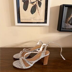 Anthropologie Silent D Polka Dot Women's Heels